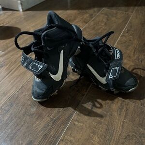Nike Kids Black Mike trout cleats
